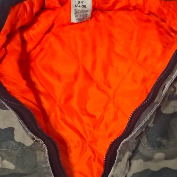 Dickies Quilted Camo Hooded Jacket – Size S (34–36) - Picture 4 of 4